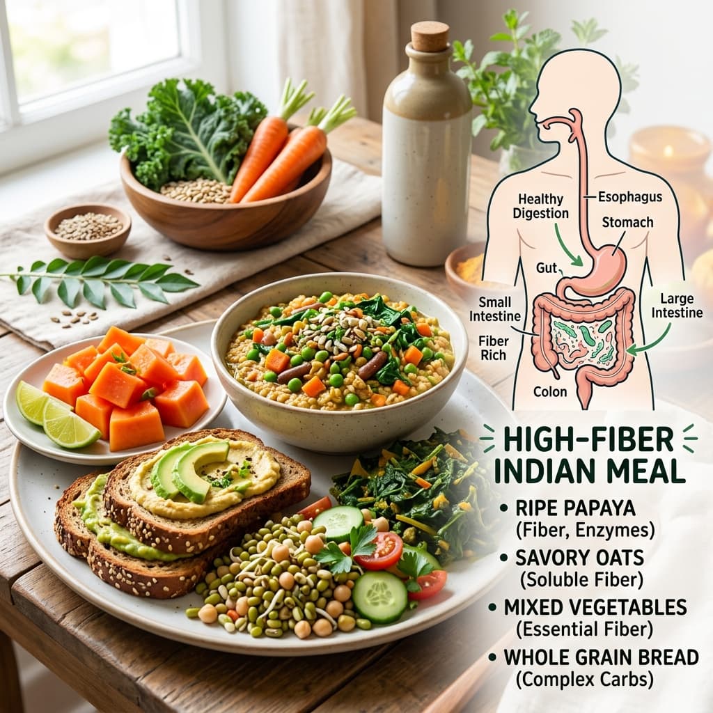 How to Relieve Chronic Constipation — Indian Diet & Exercise Guide
